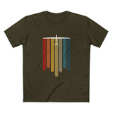 Retro Rainbow Tee Shirt NZ/AU Only