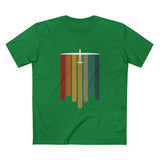 Retro Rainbow Tee Shirt NZ/AU Only
