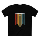 Retro Rainbow Tee Shirt NZ/AU Only