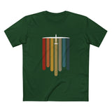Retro Rainbow Tee Shirt NZ/AU Only