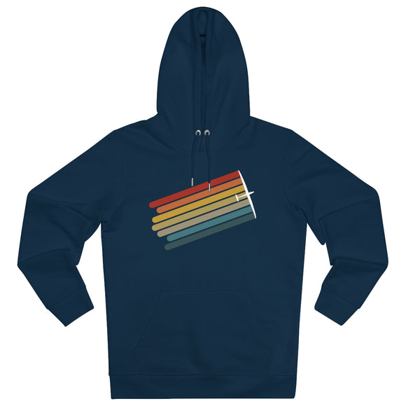 Retro Rainbow Hoodie (4 colours)